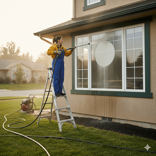 Pressure Washing for Windows in Sydney