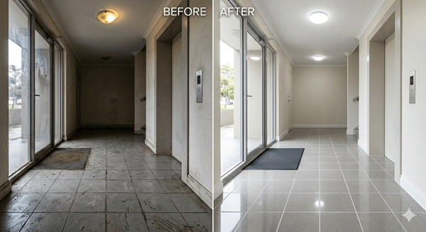 Strata Cleaning - Common Lobby in Sydney