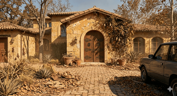 pressure washing your home during autumn season